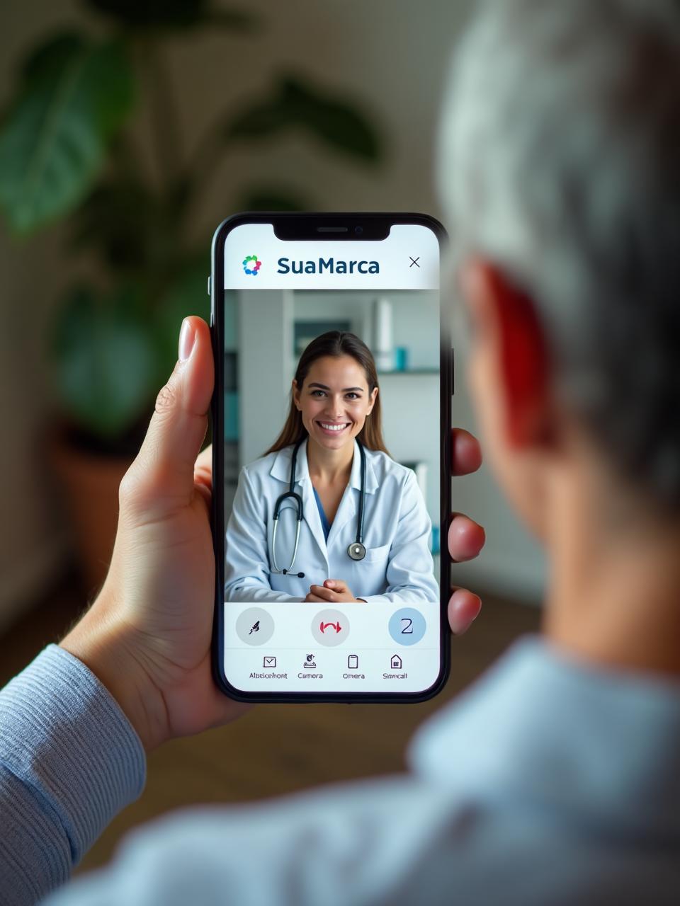 Plataforma de telemedicina com sua marca